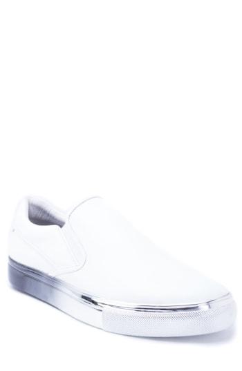 Men's Badgley Mischka Cagney Slip-on M - White