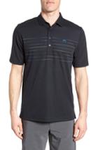 Men's Travis Mathew Good Good Fit Polo Shirt, Size Small - Black