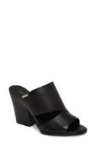 Women's Calvin Klein Wiley Asymmetrical Mule .5 M - Black