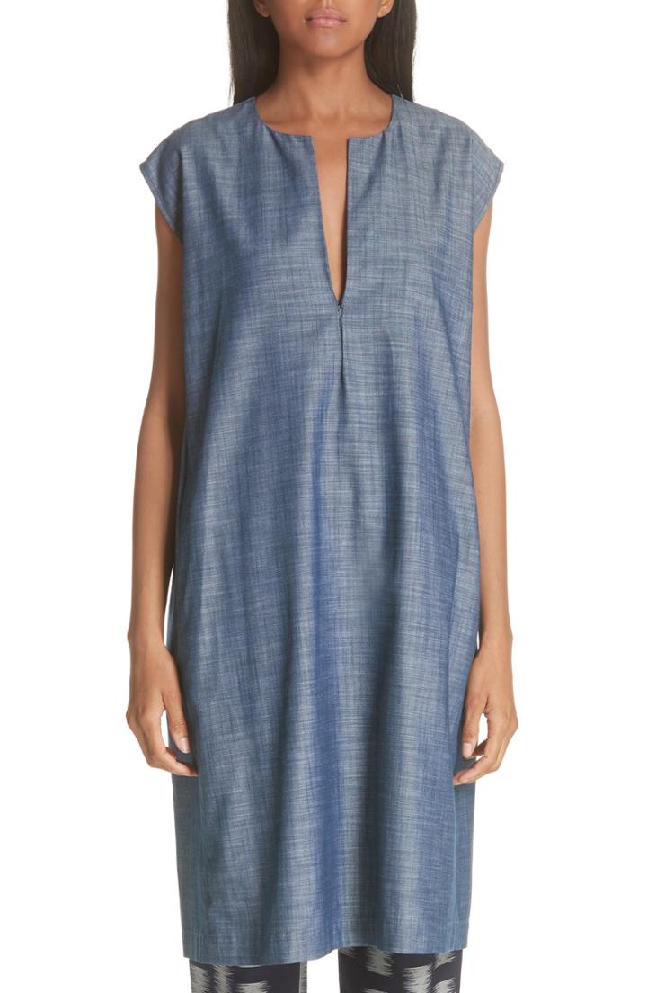 Women's Zero + Maria Cornejo Chambray Tunic