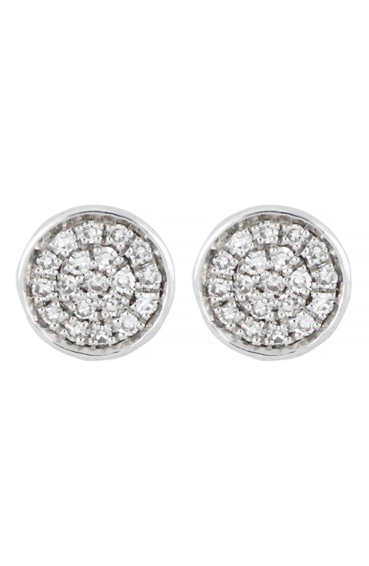 Women's Carriere Diamond Pave Circle Stud Earrings (nordstrom Exclusive)