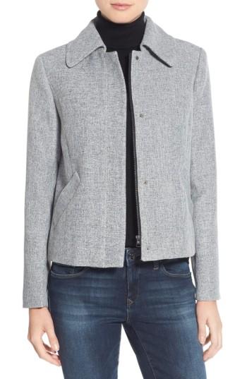 Petite Women's Halogen Swing Jacket P - Black