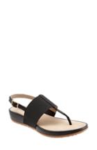 Women's Softwalk Daytona Sandal .5 W - Black