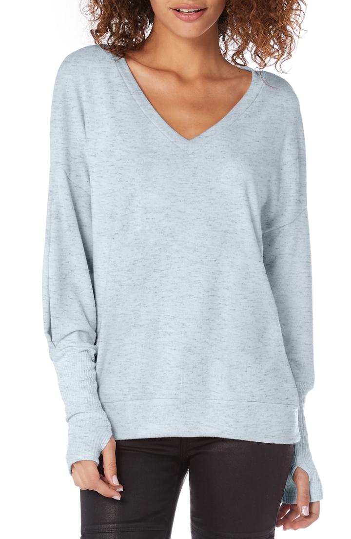 Women's Michael Stars Madison Brushed Jersey Sweater - Blue
