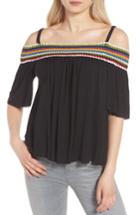 Women's Bailey 44 Guava Off The Shoulder Top - Black