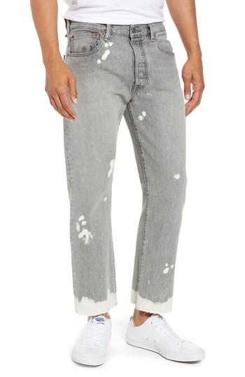 Men's Levi's 501(tm) Straight Leg Jeans X 32 - Grey