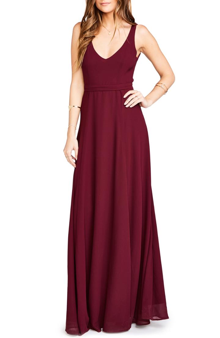 Women's Show Me Your Mumu Jen Maxi Gown X-large - Red