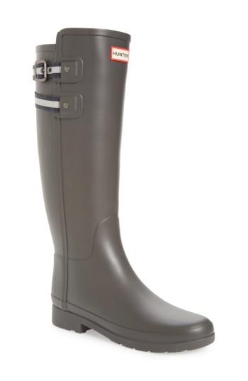 Women's Hunter Original Refined Matte Rain Boot M - Grey