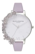 Women's Olivia Burton Case Cuff Leather Strap Watch, 38mm