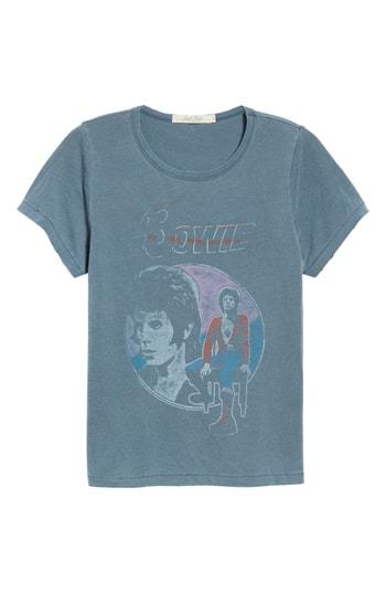 Women's Junk Food Bowie Tee - Blue