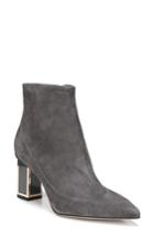 Women's Diane Von Furstenberg Cainta Spat Bootie M - Grey