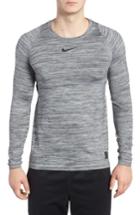 Men's Nike Pro Long Sleeve T-shirt - Black