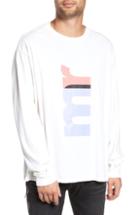 Men's Mr. Completely Big Mr Oversize Long Sleeve T-shirt - White