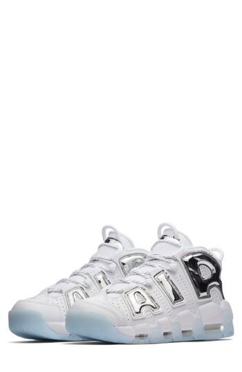 Women's Nike Air More Uptempo Sneaker M - White