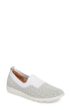 Women's Comfortiva Ginger Sock Fit Sneaker N - White