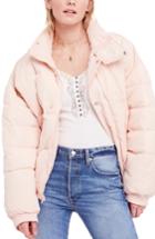 Women's Free People Cold Rush Puffer Jacket - Pink