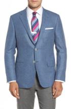 Men's Hickey Freeman Beacon Classic Fit Wool & Cashmere Blazer R - Blue