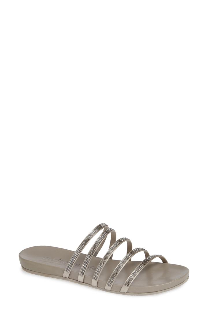 Women's Pedro Garcia Gala Slide Sandal .5us / 34.5eu - Grey