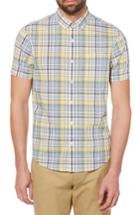 Men's Original Penguin P55 Woven Shirt - Yellow