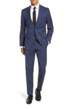 Men's Boss Johnstons/lenon Classic Fit Houndstooth Wool Suit