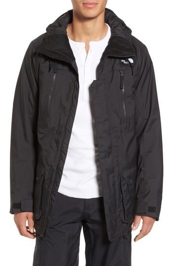 Men's The North Face Hexsaw Parka, Size - Black