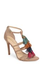 Women's Klub Nico Myra Tassel Sandal M - Beige