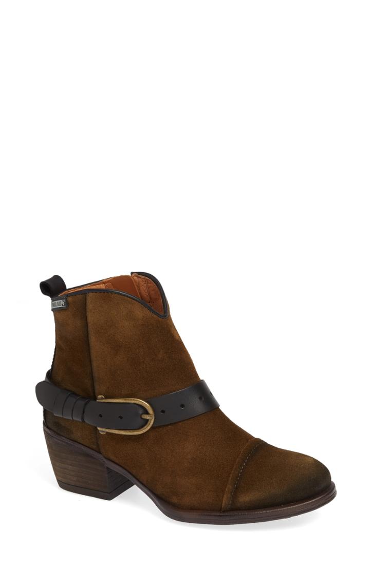 Women's Pikolinos Baqueira Belted Bootie Us / 35eu - Green