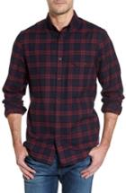 Men's Nordstrom Men's Shop Regular Fit Plaid Sport Shirt, Size - Red
