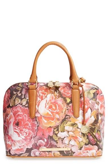 Brahmin 'vivian - Pink Hemingway' Dome Satchel -
