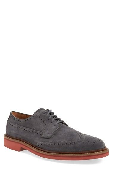 Men's Cole Haan 'briscoe' Wingtip .5 M - Grey