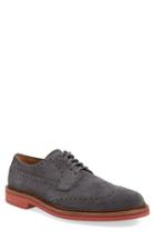 Men's Cole Haan 'briscoe' Wingtip .5 M - Grey