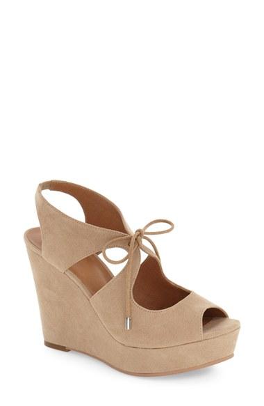 Women's Bp. 'solar' Platform Wedge Sandal .5 M - Beige