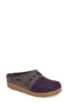 Women's Haflinger Grizzly' Clog Us / 36eu - Purple