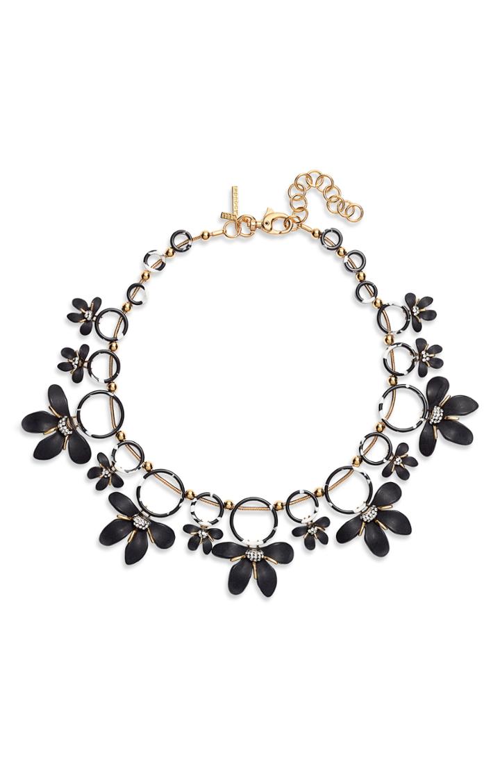 Women's Lele Sadoughi Crystal Lily Collar Necklace