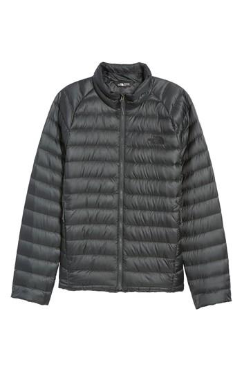 Men's The North Face Trevail Water Repellent Packable Down Jacket - Grey