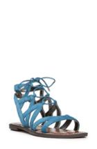 Women's Sam Edelman 'gemma' Lace-up Sandal M - Blue