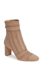 Women's Alexandre Birman Beatrice Stitch Bootie .5 M - Beige