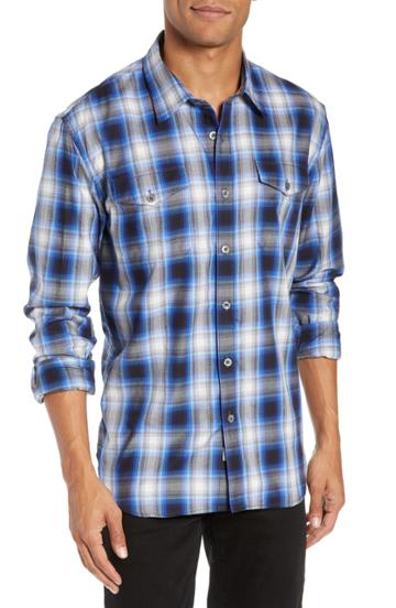 Men's Coastaoro Ruby Rancher Fit Plaid Flannel Shirt