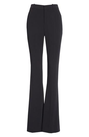 Women's Gucci Stretch Cady Skinny Flare Pants Us / 40 It - Black