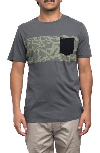 Men's Rvca Jungle Roll T-shirt - Grey