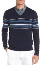 Men's Ag Tilton V-neck Sweater, Size - Green