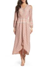 Women's Fraiche By J Cold Shoulder Midi Dress - Pink