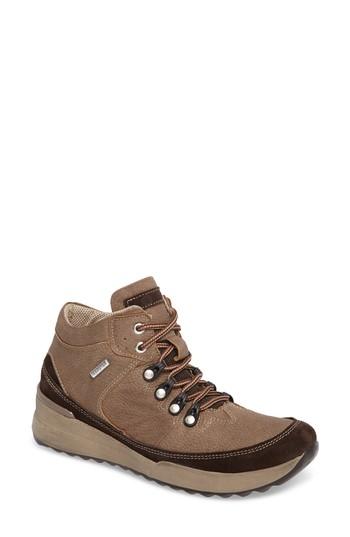 Women's Romika Victoria 05 Waterproof Sneaker -7.5us / 38eu - Brown