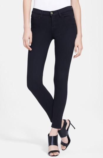 Women's Frame Le Color Skinny Jeans - Black
