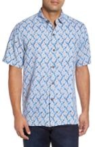 Men's Tommy Bahama Alcazar Tiles Silk Camp Shirt