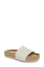 Women's Free People Island Time Espadrille Slide Sandal Us / 36eu - White