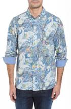 Men's Tommy Bahama Paisley Promenade Sport Shirt - Blue