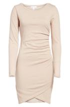 Women's Leith Ruched Long Sleeve Dress - Pink