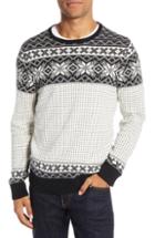 Men's 1901 Fair Isle Snowflake Sweater, Size - White