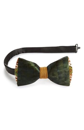 Men's Brackish & Bell Lowry Feather Bow Tie